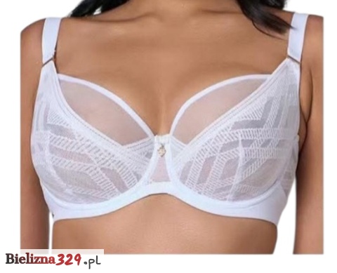 biały miękki biustonosz Lanny mode L1133