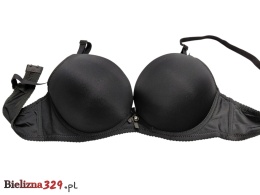 biustonosz gładki czarny