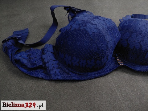 biustonosz granatowy ręka Adama
